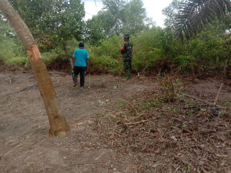 Serda Agustinus H. Sosialisasikan Bahaya Karhutla di Dumai Barat