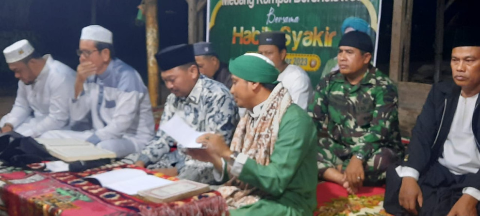 Danpos Ramil 02 Hadiri Acara Shalawatan
