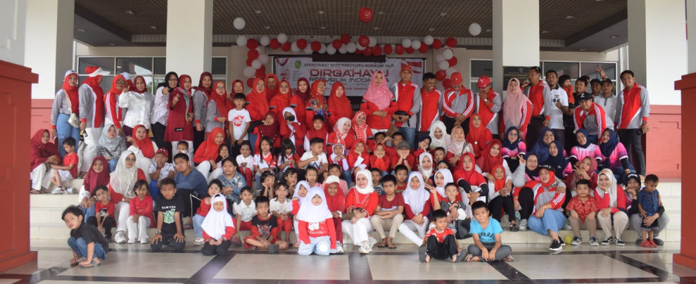 Sekretariat DPRD Inhil Gelar Berbagai Perlombaan dalam Rangka HUT RI ke-78