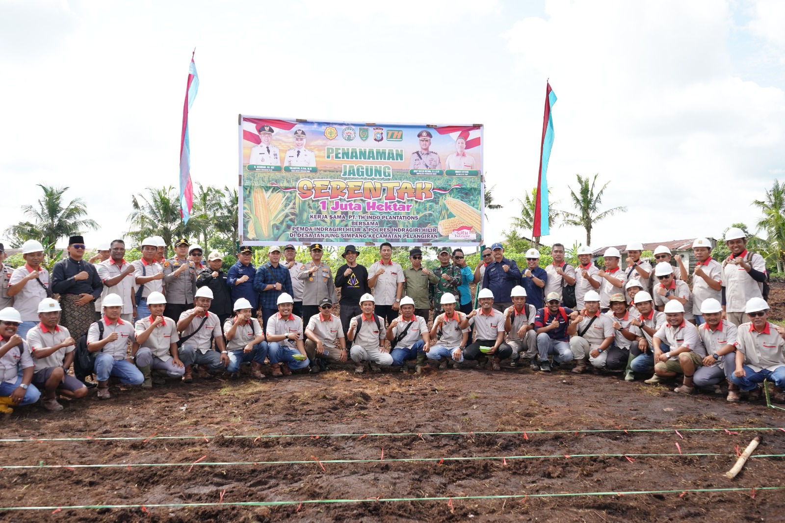 GALERI FOTO: Penanaman Jagung Serentak 1 Juta Hektar