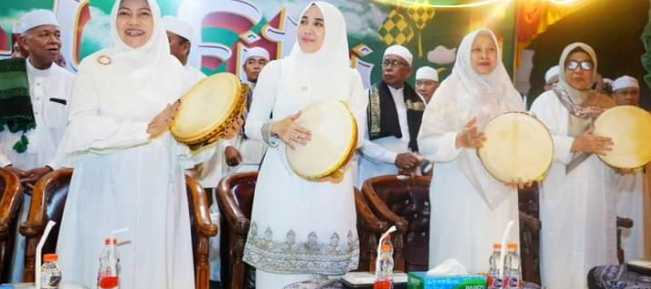 Pj.Bupati Inhil Lepas Peserta Pawai Idul Fitri 1445 H