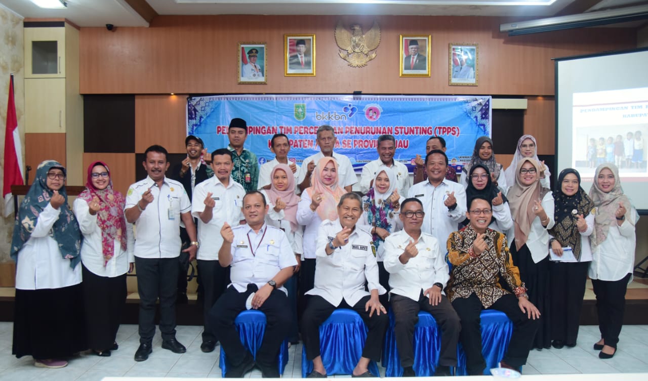 DP2KBP3A Gelar Rapat TPPS Bersinergi Dengan BKKBN Riau