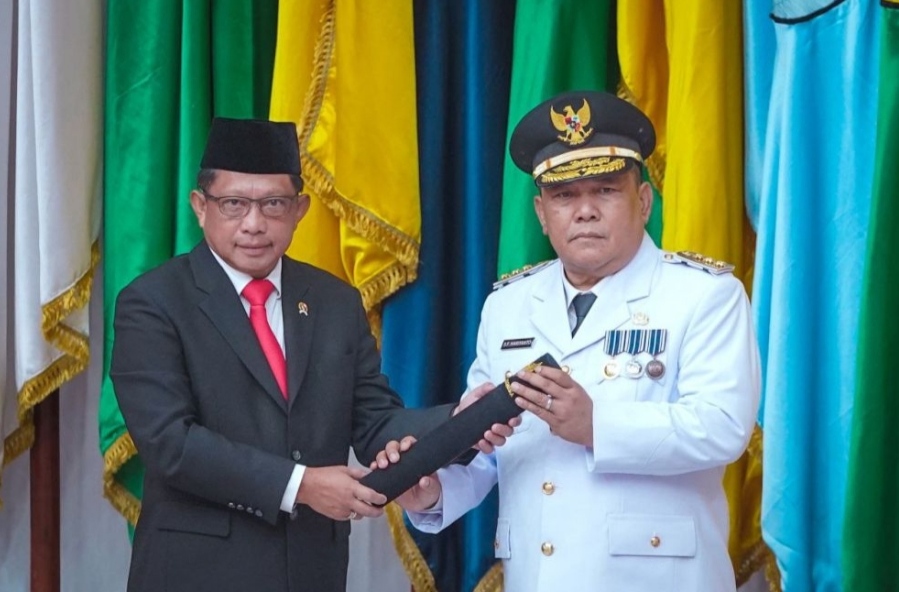 Sah, Mendagri Resmi Lantik SF Hariyanto Sebagai Pj Gubernur Riau
