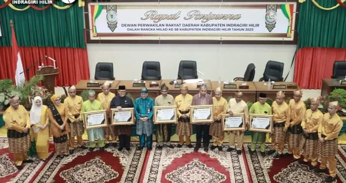 Suasana Rapat Paripurna Istimewa Milad Inhil ke-58 yang Diselenggarakan DPRD Inhil